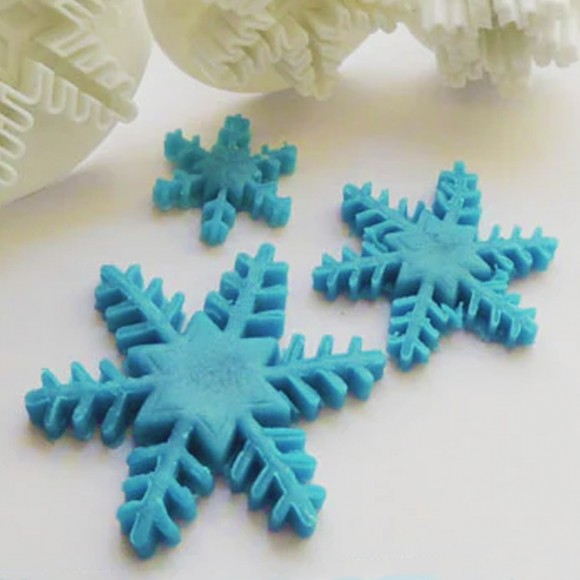 Комплект кутери с ежектор "Снежинка" - 3 елемента Комплект кутери с ежектор "Снежинка" - 3 елемента